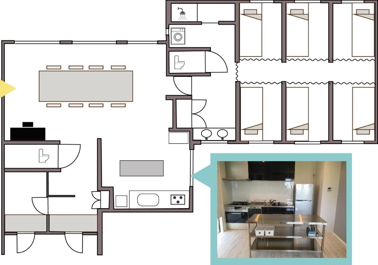Guesthouse Ori Ori Ніїґата Екстер'єр фото